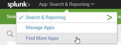 App search and reporting